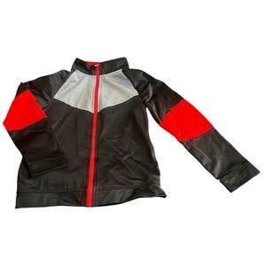 Athletic Works Kids Jacket in Black, Red, and Gray